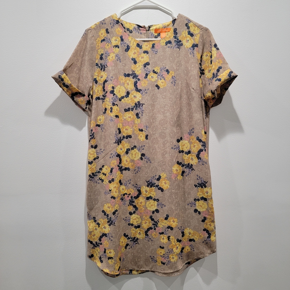 Joe Fresh Floral Short Sleeve Dress Size 4
